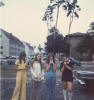 Manuella Buell, Karen Vaughn, Linda Grabenstein, Teresa Gould, July 14, 1973