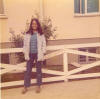 Darlene Thompson in Front of Building 9093 in 1972